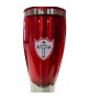 Copo Portuguesa Inox C/Tampa 380ML Vermelho